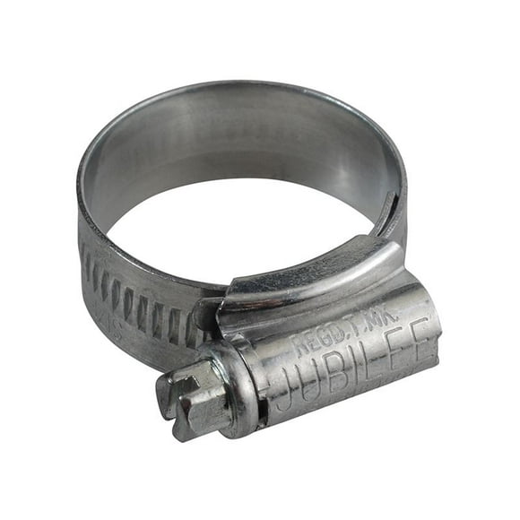 Jubilee - 1A Zinc Protected Hose Clip 22 - 30mm (7/8 - 1.1/8in)
