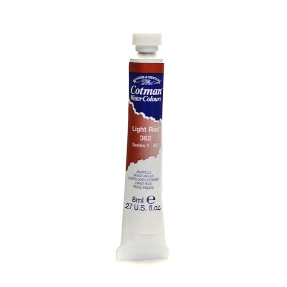 Cotman Water Colours light red, 362, 8 ml (pack of 4)