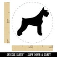 thumbnail image 2 of Giant Schnauzer Dog Solid Self-Inking Rubber Stamp Ink Stamper - Red Ink - Mini 1/2 Inch, 2 of 7