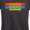 thumbnail image 3 of Rock 'Em Sock 'Em Robots - Rock 'Em Sock 'Em Robots Logo - Women's Short Sleeve Graphic T-Shirt, 3 of 5