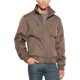 thumbnail image 1 of Calvin Klein - Chaqueta bomber con cremallera completa para hombre, marrón, extragrande Calvin Klein Chaqueta de bombardero, 1 of 1