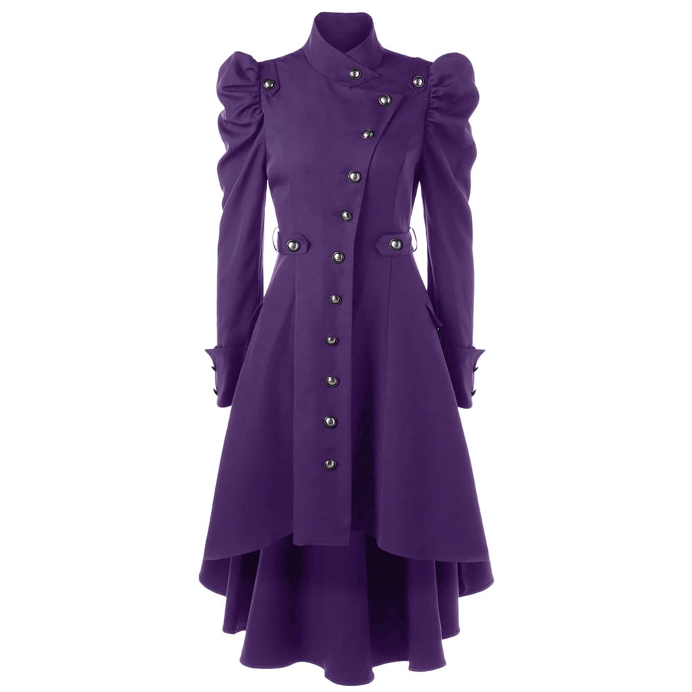 steampunk purple coat
