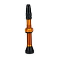 thumbnail image 2 of Vástago de Válvula Presta Sin Cámara de Bicicleta Macarena Naranja 40mm 60mm, 2 of 8