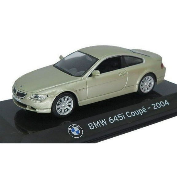 BMW 645i Coupe (2004) 1:43 scale diecast model car in Champagne by Ex Mag