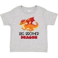 thumbnail image 3 of Inktastic Big Brother Cute Red and Orange Dragon Boys Baby T-Shirt, 3 of 5
