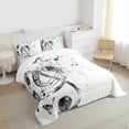 thumbnail image 3 of Homewish Cartoon Musical Note Bedding Comforter Set, Blossoms Flower Butterfly Twin Comforter Sets, Teens Kids Boys Girls Bedding Set, Luxury Bedroom Decor, 2-Piece, 3 of 8