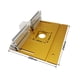 thumbnail image 5 of Kenally Hecho con placa de inserción de enrutador de aleación de aluminio para carpintería, amplia gama de aplicaciones Herramientas eléctricas oro, 5 of 6