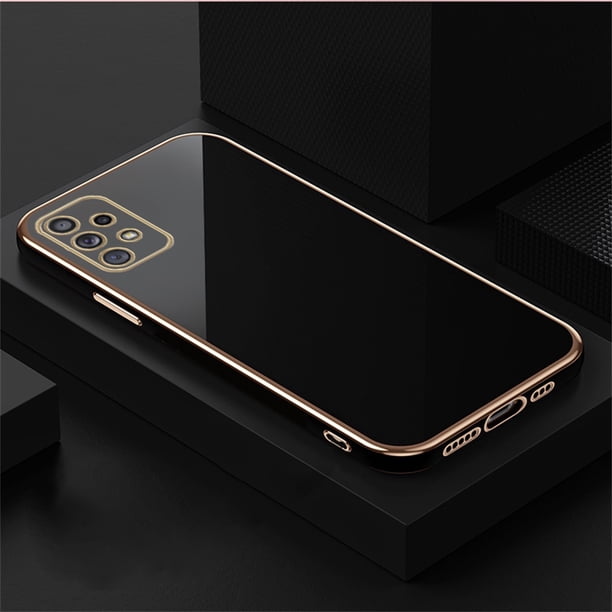 Funda de teléfono chapada brillante para Samsung Galaxy A52, A52s, A72, A22, A53, A73, A33, A23, A32, 4G, 5G, A51, A71, M32, Protector de silicona xuanjing unisex
