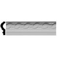 thumbnail image 1 of Ekena Millwork PML02X00DE 2 In. H X .87 In. P X 96 In. L Architectural accent Devon Rope Panel Moulding, 1 of 1