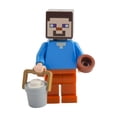 thumbnail image 3 of LEGO Minecraft Mini Set: Steve with Mooshroom Cow Minifigure, 3 of 5