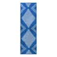 thumbnail image 3 of Unique Loom Kai Collection Area Rug - Warrior (2' 7" x 8' Runner Navy Blue/Ivory), 3 of 7