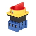thumbnail image 1 of 1Pcs Universal Changeover Selector Switch, Power Transfer Switch, 2 Positions, LW30-63A 380V 63A Motor, Water Pump Generators, Rotary Cam Selector 63A 2 Position, 1 of 6