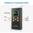 thumbnail image 2 of OUSITAID Nuclear Radiation Detector High Sensitivity Digital Radiation Tester with LCD Display and Alarm Portable Radiation Measuring Instrument Beta-Rays X-Rays Y-Rays Tester for Lab Fac, 2 of 11