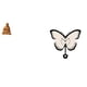 thumbnail image 1 of Estatua coleccionable del Corazón de Jesús para oficina, dormitorio, pasillo, con reloj de pared decorativo de mariposa, acrílico antitictac p, 1 of 8