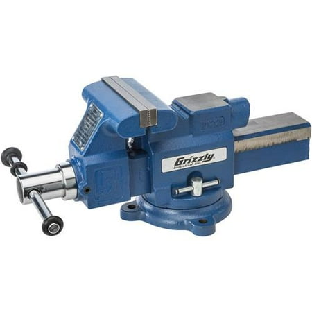 Grizzly Industrial T28133 5 Quick-Action Bench Vise with Grizzly Industrial T28133 5 Quick-Action Bench Vise with