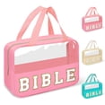 thumbnail image 1 of Estuche cosmético izuzta - Bolsa impermeable para biblias (29 x 20 x 9 cm), color rosa, 1 of 8