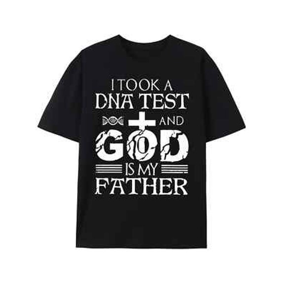 Velto Vibrant Christian Quote Graphic Tee - Soft, Breathable, Short Sleeve, Summer Fas All Size S-5XL