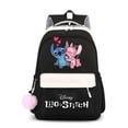 thumbnail image 4 of Mochila De Lilo And Stitch para mujer, morral impermeable a la moda para chicas adolescentes, mochila escolar, bonita mochila de viaje para estudiantes, 4 of 5