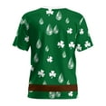 thumbnail image 4 of St. Patricks Day Shirts for Men Funny Printed T Shirts Short Sleeve Round Neck Top Casual Summer Graphic Tees Irish Festival Outfit, 4 of 8