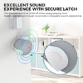 thumbnail image 2 of Soporte Para Audifonos Soporte de suspensión de plástico Soporte de soporte de altavoz que ahorra espacio para Amazon Echo Dot Gen 4 Likrtyny  Para estrenar, 2 of 7