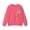 Safety Pink, variant on Pocket Cat Sweatshirt, Small Cat Heart Sweatshirt, Cat Sweatshirt, Valentine's Day Sweatshirt, 50/50 Cotton-Poly Animal Sweatshirt 123