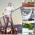 thumbnail image 6 of Santa Claus 17.7" Sports Bag with Interior Zipper Pocket and Large Capacity - Ideal for Travel, Soccer, and Yoga, 6 of 6