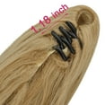 thumbnail image 4 of LELINTA 18" Pony Tail Hairpiece Long Curly Weave Hairpiece Jaw Claw Ponytail Hair Extension One Piece Clip in Synthetic Hair Extensions, 4 of 8