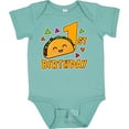 thumbnail image 3 of Inktastic 1st Birthday with Taco and Confetti Boys or Girls Baby Bodysuit, 3 of 5