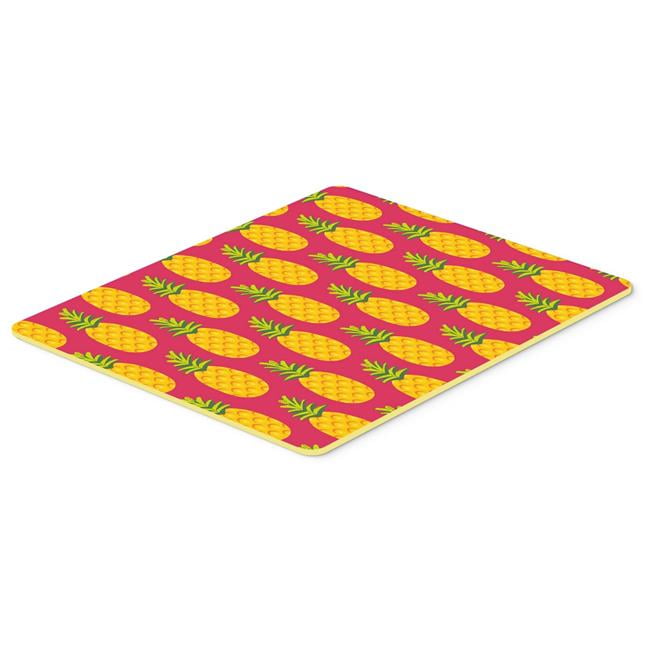 Ines Treasures Bb5136jcmt Pineapples On Pink Kitchen Or Bath Ines Treasures Bb5136jcmt Pineapples On Pink Kitchen Or Bath Mat 24 X 36 In