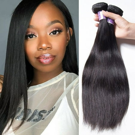 Unice Hair Kysiss Unprocessed Straight Human Hair Weaves 4 Bundles
