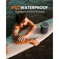 thumbnail image 5 of ZICOROOP Altavoz Bluetooth con IPX7 impermeable, altavoces portátiles para exteriores de 50 W con asa, Bluetooth 5.3 verdadero sonido estéreo inalámbrico, graves profundos, tiempo de reproducción de 1, 5 of 5