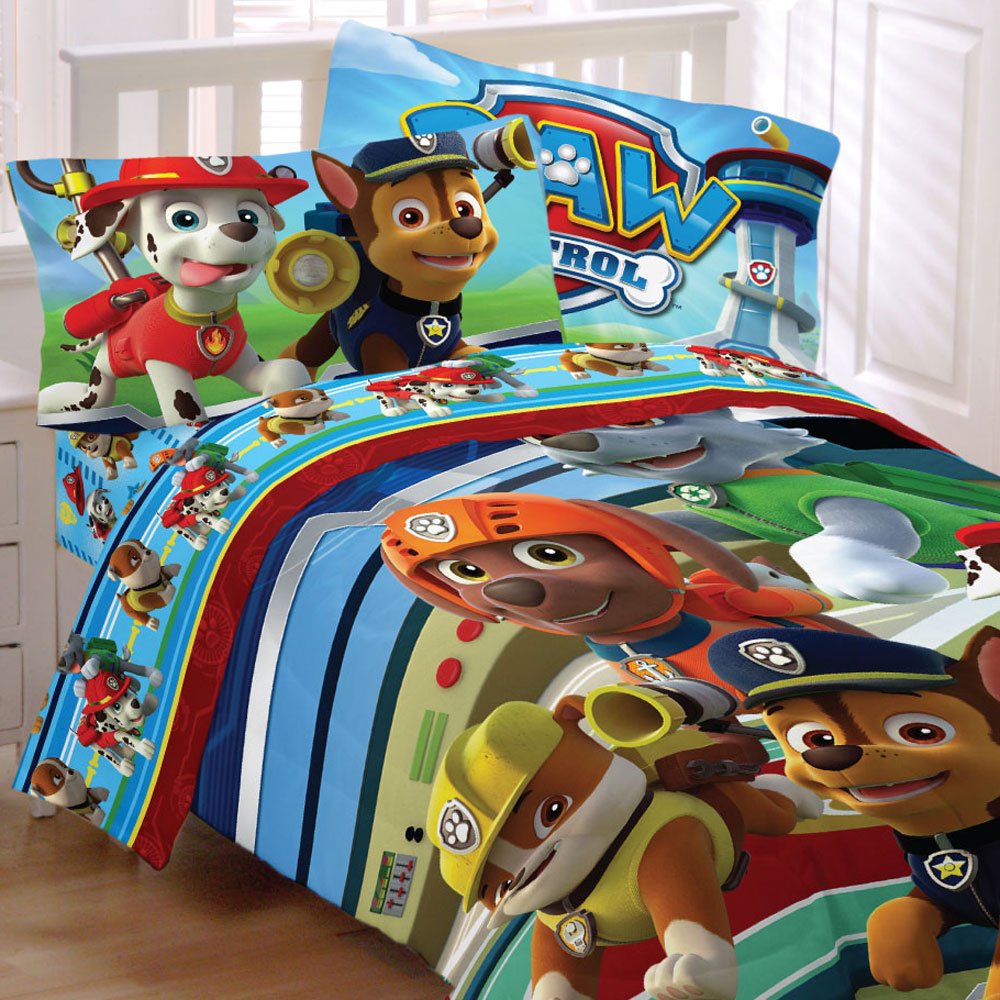 paw patrol bedding set asda