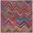 thumbnail image 4 of Safavieh Nantucket Tapis Contemporain Rose - Carré 8 Pieds, 4 of 5
