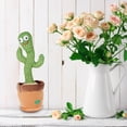 thumbnail image 2 of Juguete De Peluche De Cactus Bailando Juguete De Cactus Parlante Alimentado Por Batería Iluminado Incorporado 120 Canciones Juguete De Grabación De Cactus De Peluche Para Niños Cumpleaños Regalo De Na Muyoka  Hogar, 2 of 6