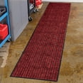 thumbnail image 2 of Collections Etc Extra-Long Tufted Stripe Design Non-Slip Utility Runner Rug, 2 of 8