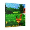 thumbnail image 2 of Chicken in the Fields - Canvas, 2 of 8