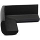 thumbnail image 4 of Protector de esquina de mesa, ángulo anticolisión, protege la seguridad de los muebles del bebé, 5.52.5 (3PCS-Negro), 4 of 4