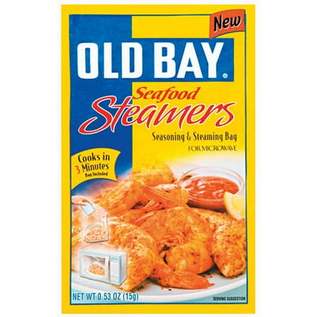 McCormick Old Bay Seafood Steamers Seasoning & Steaming Bag, 0.53 oz