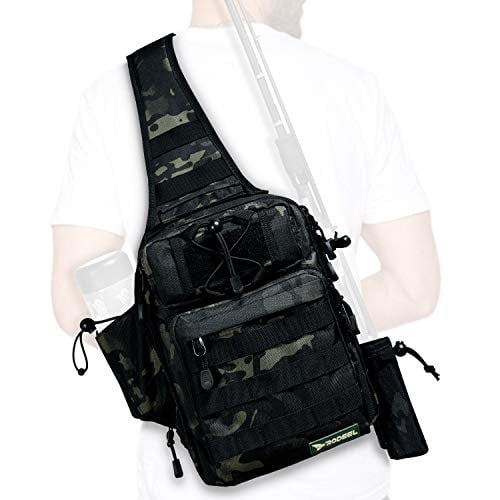Rodeel Fishing Tackle Sling Shoulder Backpack with Nepal