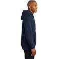 thumbnail image 2 of Sport-Tek Men's Super Heavyweight Pullover Hooded Sweatshirt_True Navy_XX-Large, 2 of 4