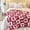Blanc-Rouge, variante sur Couverture en Flanelle, Joyeux Noël Flocon de Neige Arbre de Noël Cadeaux de Noël Flocons de Neige d'Hiver Couverture, Salon/chambre/sofa Canapé Couverture Chaude Douce pour Adultes Toutes Saisons