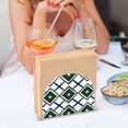 thumbnail image 3 of Yayeee Napkin Holder for Table Kitchen Paper Tissue Organization, Gold Geometric Pattern, 3 of 8