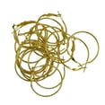 thumbnail image 1 of Pendientes de aro grandes Sunnimix Redondo Simple De Huggie 20pcs Cuelga Joyería Oro, 1 of 6
