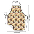 thumbnail image 2 of Fuzoiu Thanksgiving Print Kitchen Cooking Aprons,Kitchen Cooking BBQ Aprons,Chef Apron with 2 Pockets for Men Women,Art Aprons for Painting Pottery Ceramics, 2 of 7
