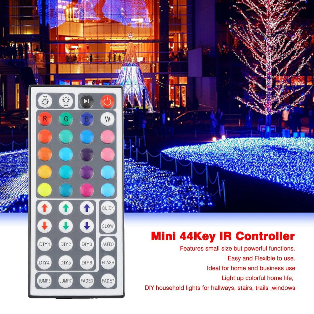 Dc12v 6a 44key Ir Remote Controller For 5050 3528 Smd Rgb Dc12v 6a 44key Ir Remote Controller For