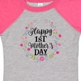 thumbnail image 4 of Inktastic Happy 1st Mothers Day Girls Girls Baby Bodysuit, 4 of 5