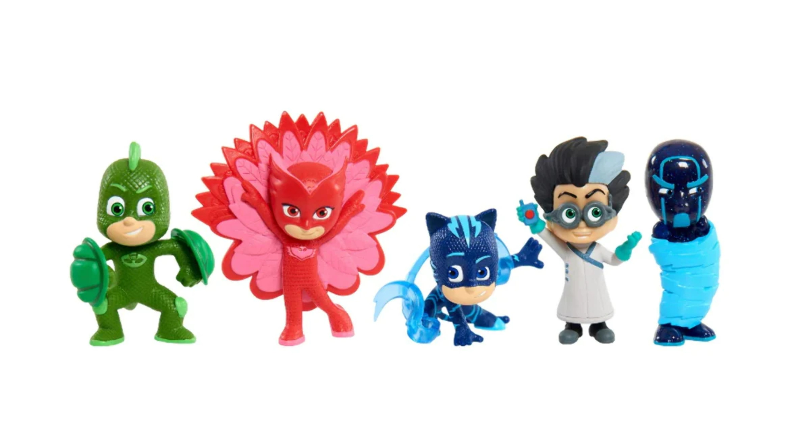 PJ Masks Collectible Figure Set - 5 Pack - Walmart.com