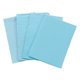 thumbnail image 1 of TIDI 917463 Choice Babero dental azul 3 capas 13 W x 18 L (paquete de 500) - Baberos dentales desechables - En relieve - Tejido de 2 capas - Parte posterior de poliéster para ayudar a prevenir fugas -, 1 of 1