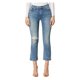 thumbnail image 1 of Hudson Womens Holly Boot Cut Cropped Jeans medblue 26x26, 1 of 2