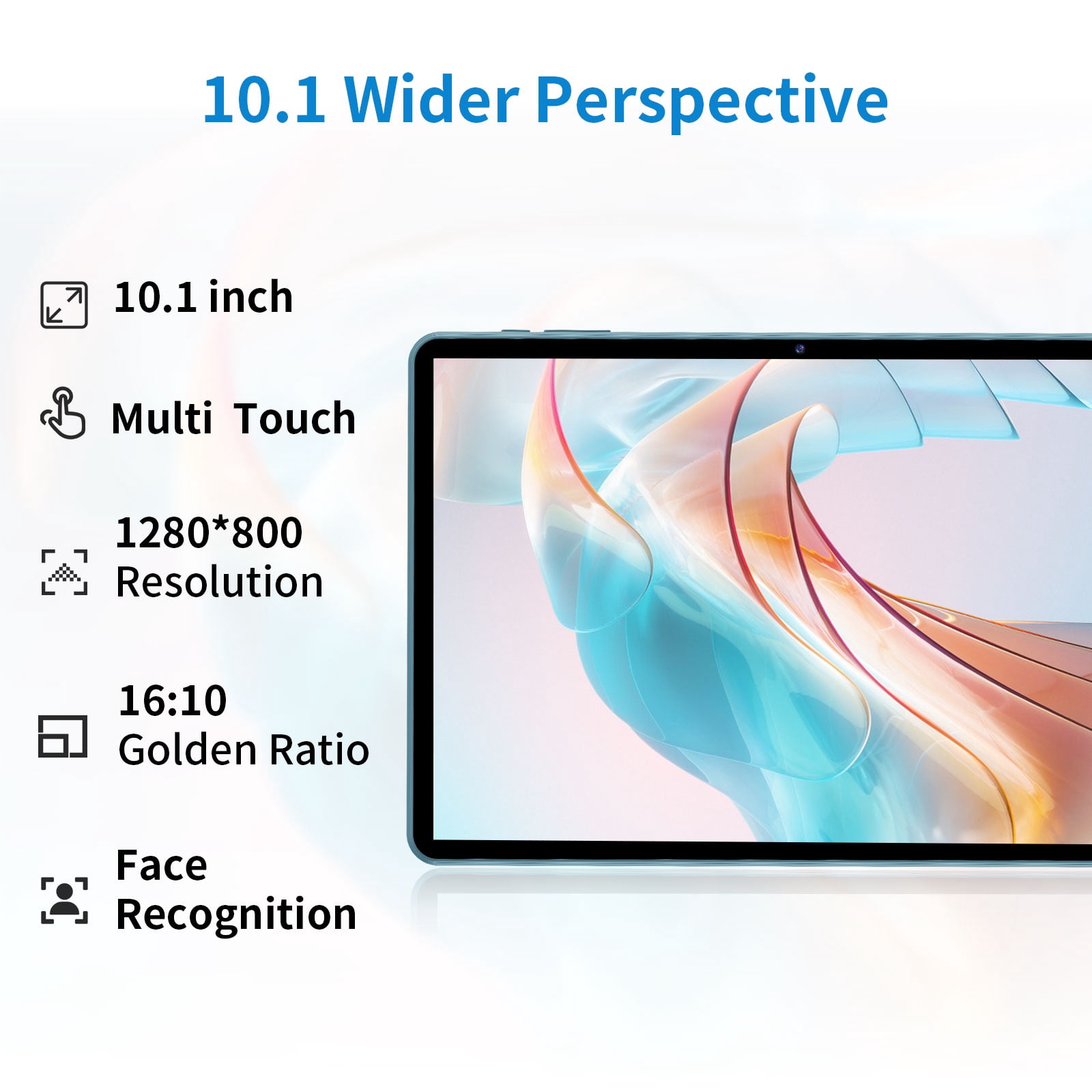 2026 Newest Android 14 Tablet with Keyboard, 10GB(4+6)RAM+64GB Storage(Expand to 1TB), 6000mAh Battery, Widevine L1, 10 Inch 2-in-1 Tablets with WiFi 5, BT5.0, Mouse, Case, Stylus